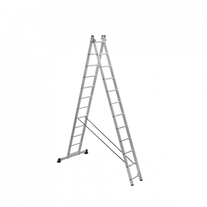 Алюминиевая двухсекционная лестница SCALA Sc 2012 1256920